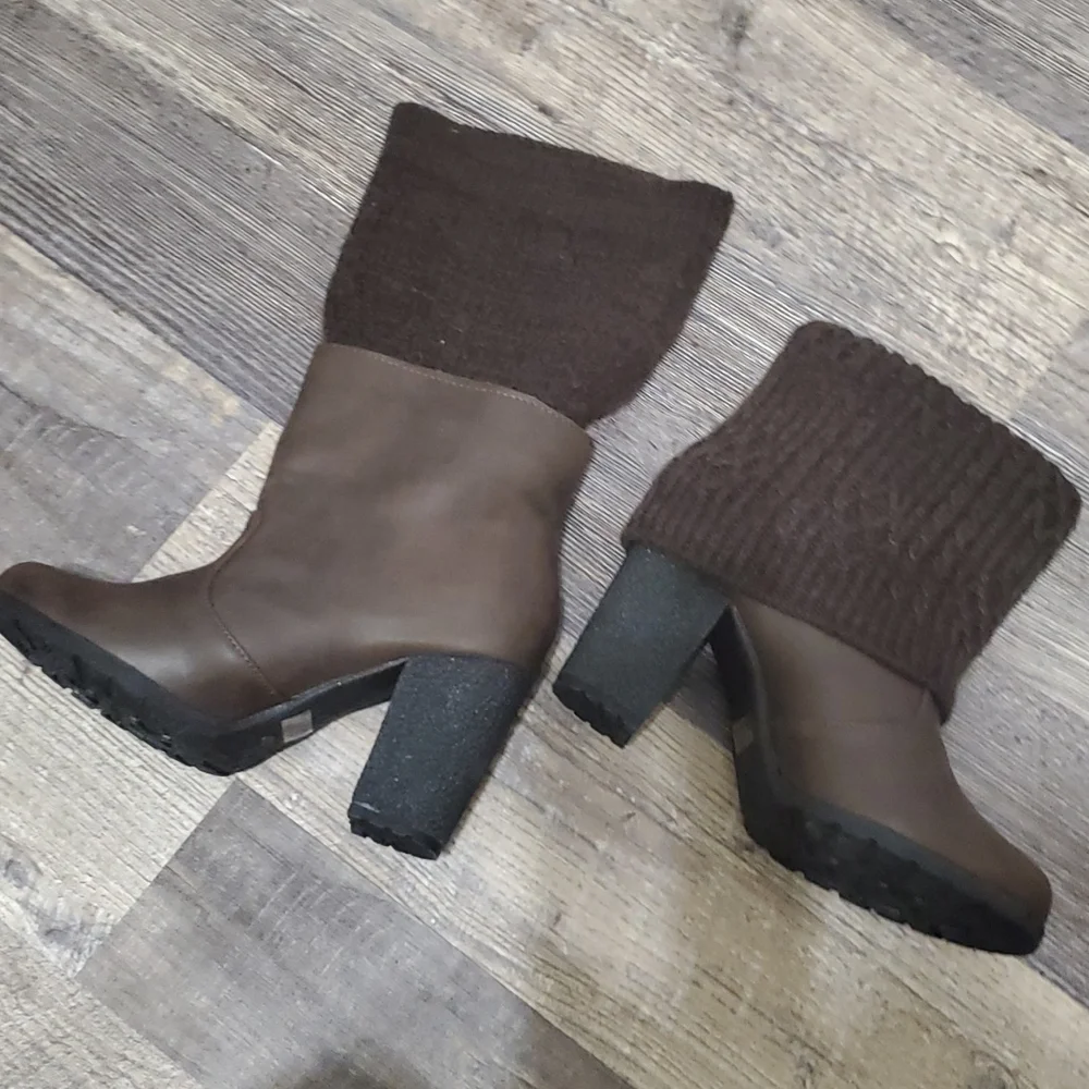 Muk Luks Sweater Boots